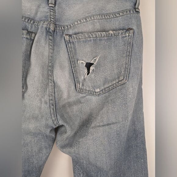 Citizens of Humanity Distressed Denim Jeans Light Wash Size 24 - Picture 7 of 10